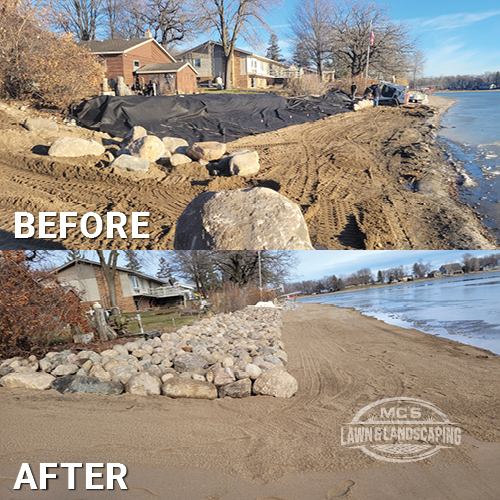 Lakeshore Before and After