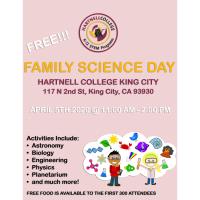 Hartnel College Family Science Day