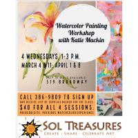 Sol Treasures Watercolor Painting Workshop