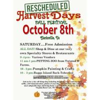 Harvest Days Festival 22 Rescheduled