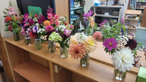 Flower arranging encourages care for the environment and an appreciation for beauty.