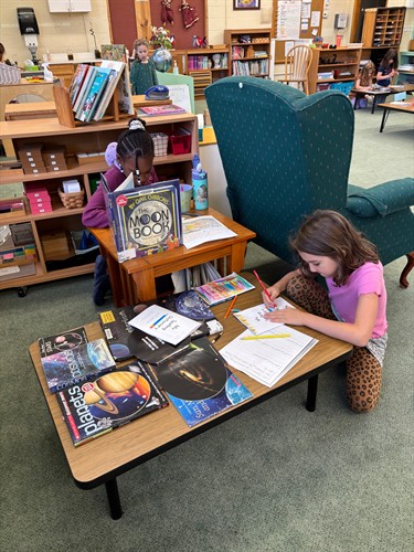 Independent research time builds focus, curiosity, and confidence in young learners.