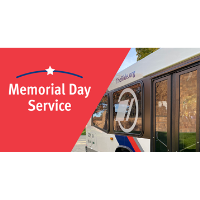 TheRide Announces 2026 Memorial Day Transit Schedule