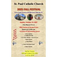 2025 Fall Festival with St. Paul