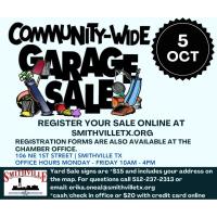 Community Wide Garage Sale