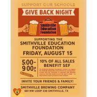 Smithville Education Foundation: GIVE BACK NIGHT