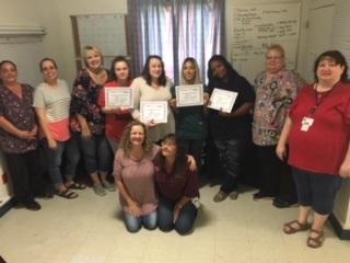 Congradulations to our new Certified Nursing Aides.  