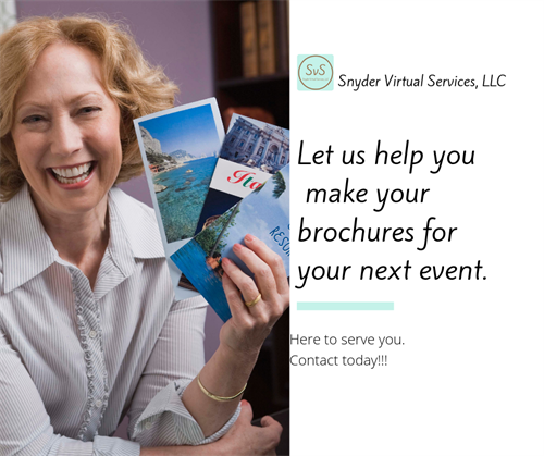 Need brochures Need brochures