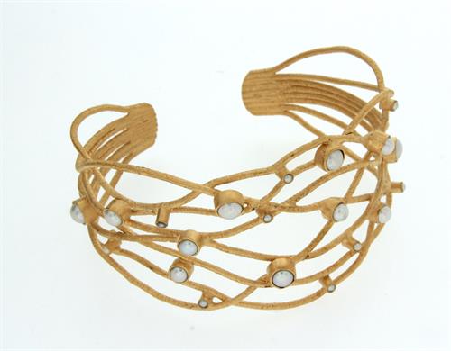Bracelet - Sterling Silver, 22 carat gold overlay Bracelet - Sterling Silver, 22 carat gold overlay