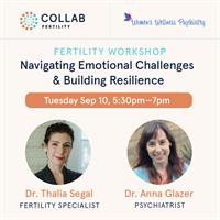 Fertility Workshop: Navigating Emotional Challenges and Building Resilience