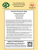 Proactive Planning for Aging