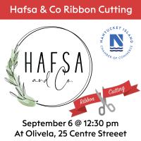 Ribbon Cutting for Hafsa & Co