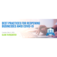 Webinar with RogersGray: Best Practices for Reopening Businesses Amid COVID-19