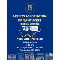 Ribbon Cutting Ceremony with Artists Association of Nantucket