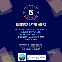 Business After Hours with NCEA/Saltmarsh Senior Center and Fusion of Flavor