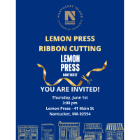 Ribbon Cutting Ceremony with Lemon Press