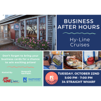 Business After Hours with Hy-Line Cruises