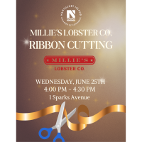 Ribbon Cutting Ceremony with Millie's Lobster Co.