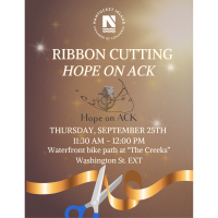 Ribbon Cutting Ceremony with Hope on ACK