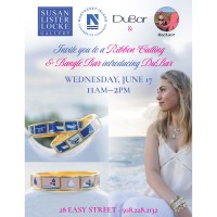 Ribbon Cutting Ceremony with Susan Lister Locke Gallery, ackace & DuBar