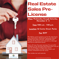 Real Estate Sales Pre-License