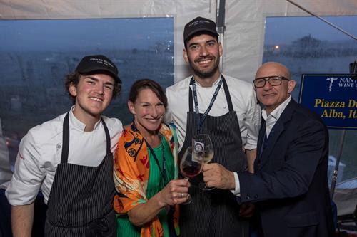 Gallery Image 6._Nancy_Bean_and_Piazza_Duomo_team_-_Federico_Ceretto_on_right.jpg