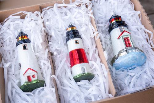 Custom Ornaments Hand-Blown and Painted by Traditional Polish Artisans Custom Ornaments Hand-Blown and Painted by Traditional Polish Artisans