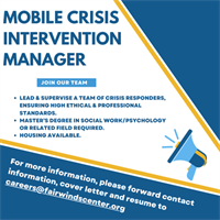 Mobile Crisis Intervention Manager