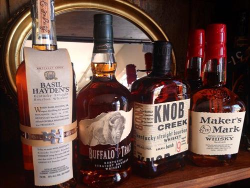 Bourbon, Whiskey, Scotch + Rye