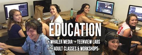 NCTV offers classes for both kids and adults, in a variety of different production-related skills. 