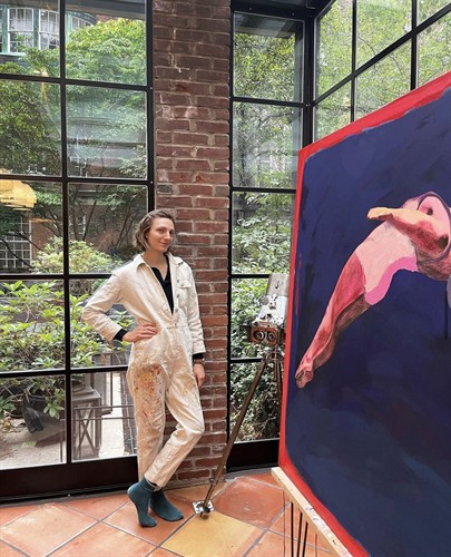 Adi Oren  with her Diver Series