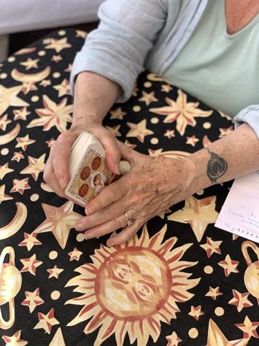 Tarot Reading at the Market