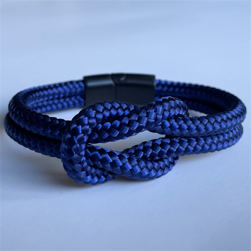 ACKnots Bracelet - 100% recycled plastic line - We remove 1 plastic bottle for every bracelet