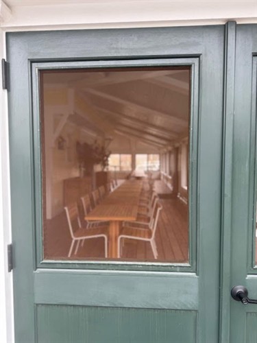 The Hive Side Porch Entrance