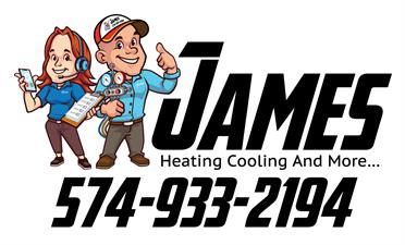 James Heating Cooling and More