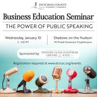 Business Education Seminar: The Power of Public Speaking