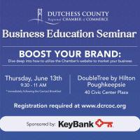 Business Education Seminar - Boost Your Brand: Dive deep into how to utilize the Chamber’s website to market your business