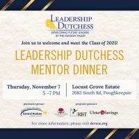 Annual Leadership Dutchess Mentor Dinner