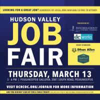 The Hudson Valley Job Fair – Presented by DC Works and the Dutchess County Regional Chamber of Commerce