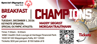 Special Olympics New York Breakfast of Champions