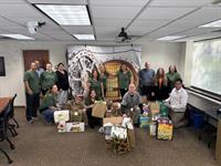 Tompkins Community Bank Delivers Over $1,500 in Donations for Local Food Pantries