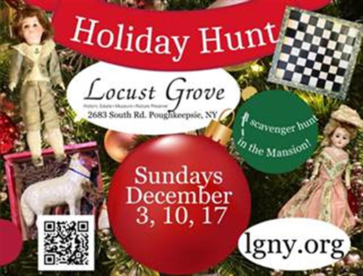 Holiday Hunt in the Mansion Family Program! Dec 3, 2023 Page layout