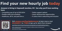 Amazon Is Hiring Full Time Warehouse Associates In Hopewell Junction, NY - Pay $18.50/hr or more