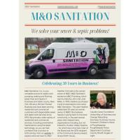 M&O Sanitation, Inc. Celebrates 30 Years in Business