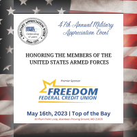 2024 Military Appreciation Luncheon presented by Freedom Federal Credit Union
