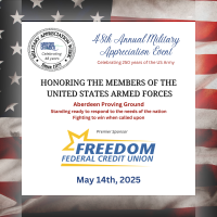 2025 48th Military Appreciation Luncheon presented by Freedom Federal Credit Union