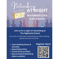 Networking at Night - Go for Gold