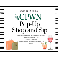 CPWN Pop-Up Shop and Sip Networking Event