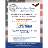 2026 49th Military Appreciation Luncheon presented by Freedom Federal Credit Union