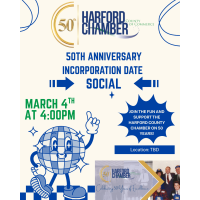 50th Anniversary Incorporation Date Social